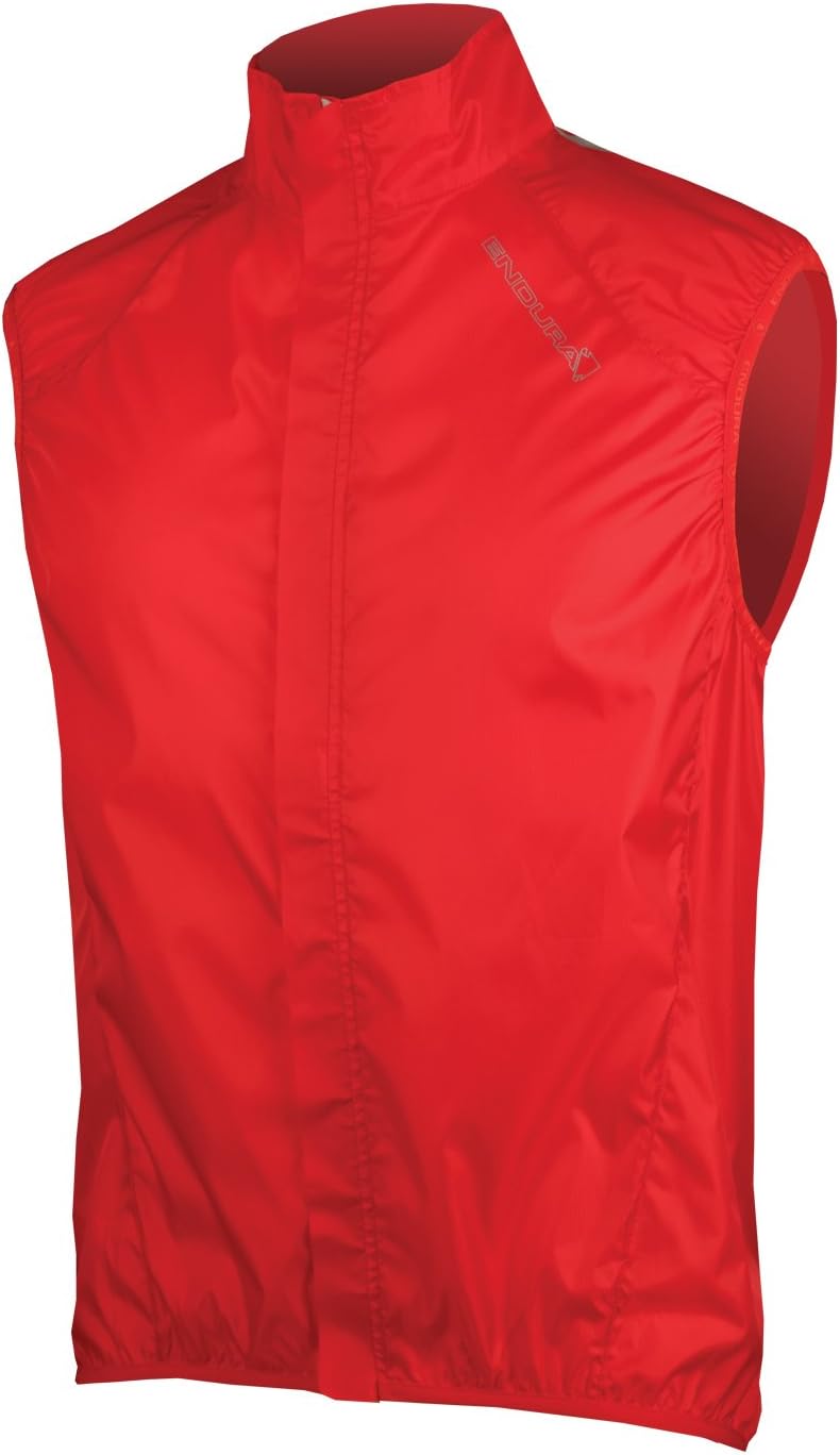 ENDURA Pakagilet Cycling Vest - Red, Size M - Image 1