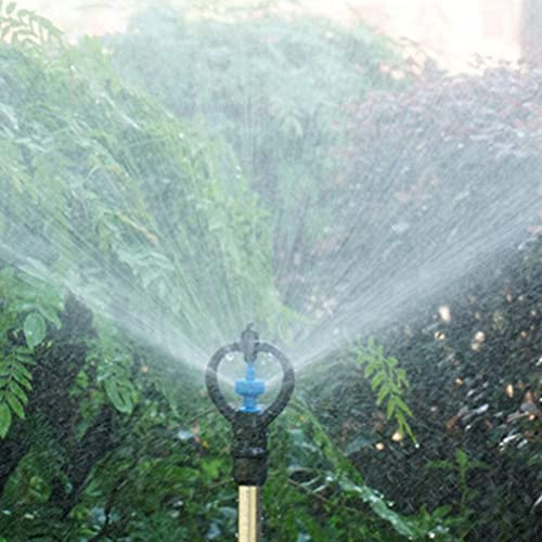APPSTER (10pcs) Butterfly Water Sprinkler Head 360 Degrees Watering for Agriculture Irrigation Garden Lawn Poultry Pipes Farm Greenhouse, Thread 1/2" - Image 4