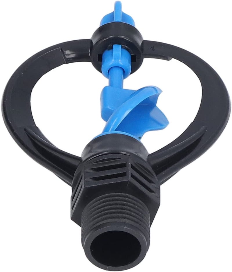 APPSTER (10pcs) Butterfly Water Sprinkler Head 360 Degrees Watering for Agriculture Irrigation Garden Lawn Poultry Pipes Farm Greenhouse, Thread 1/2" - Image 5