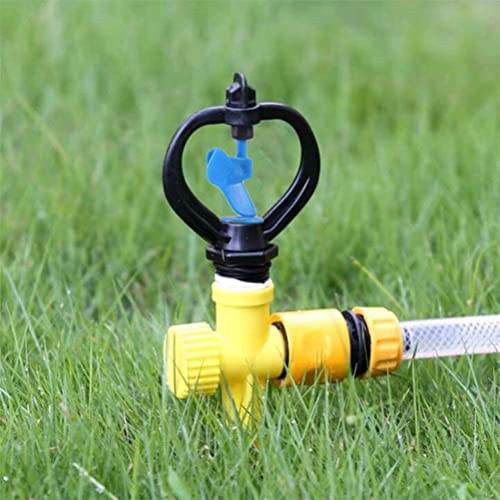 APPSTER (10pcs) Butterfly Water Sprinkler Head 360 Degrees Watering for Agriculture Irrigation Garden Lawn Poultry Pipes Farm Greenhouse, Thread 1/2" - Image 2
