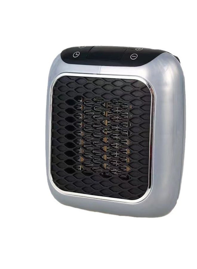 عام **مدفأة حائطية بسلك طاقة بريطاني - 3 سرعات، درجة حرارة قابلة للتعديل، مدفأة كهربائية موفرة للمساحة للحمام وغرفة النوم والمكتب** - Image 1