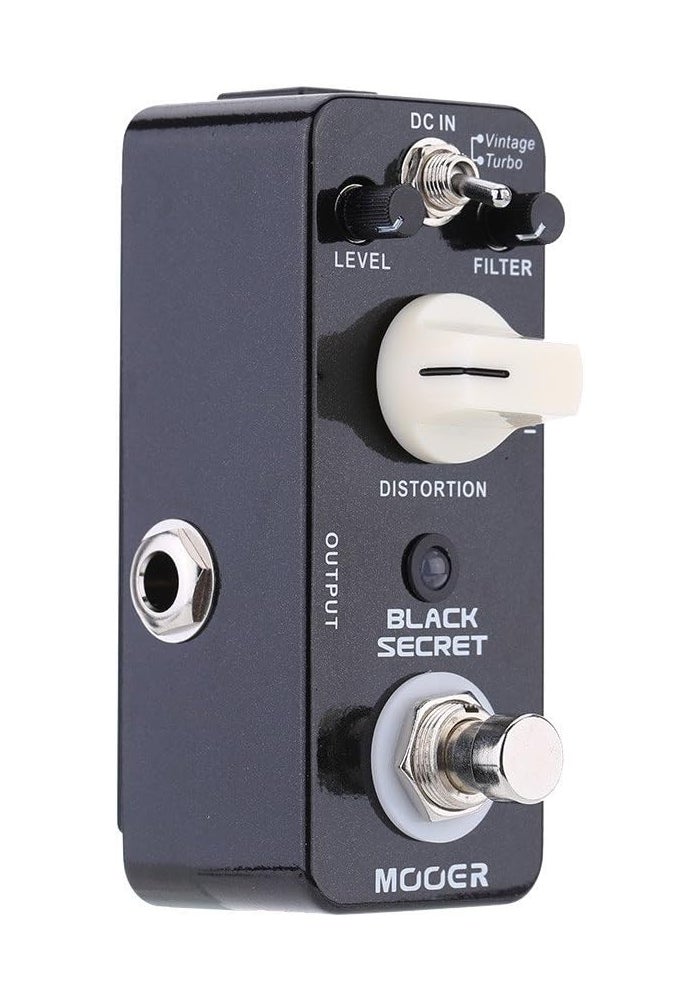 MOOER Black Secret Distortion Micro Pedal - Image 1