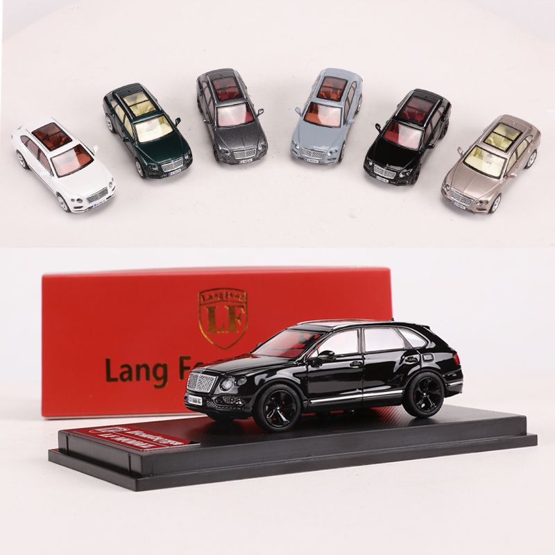 Lf Langfeng 1:64 بنتلي تيان يوي بنتايغا نموذج سيارة فاخرة من سبائك الألمنيوم لتجميع الزينة - Image 3