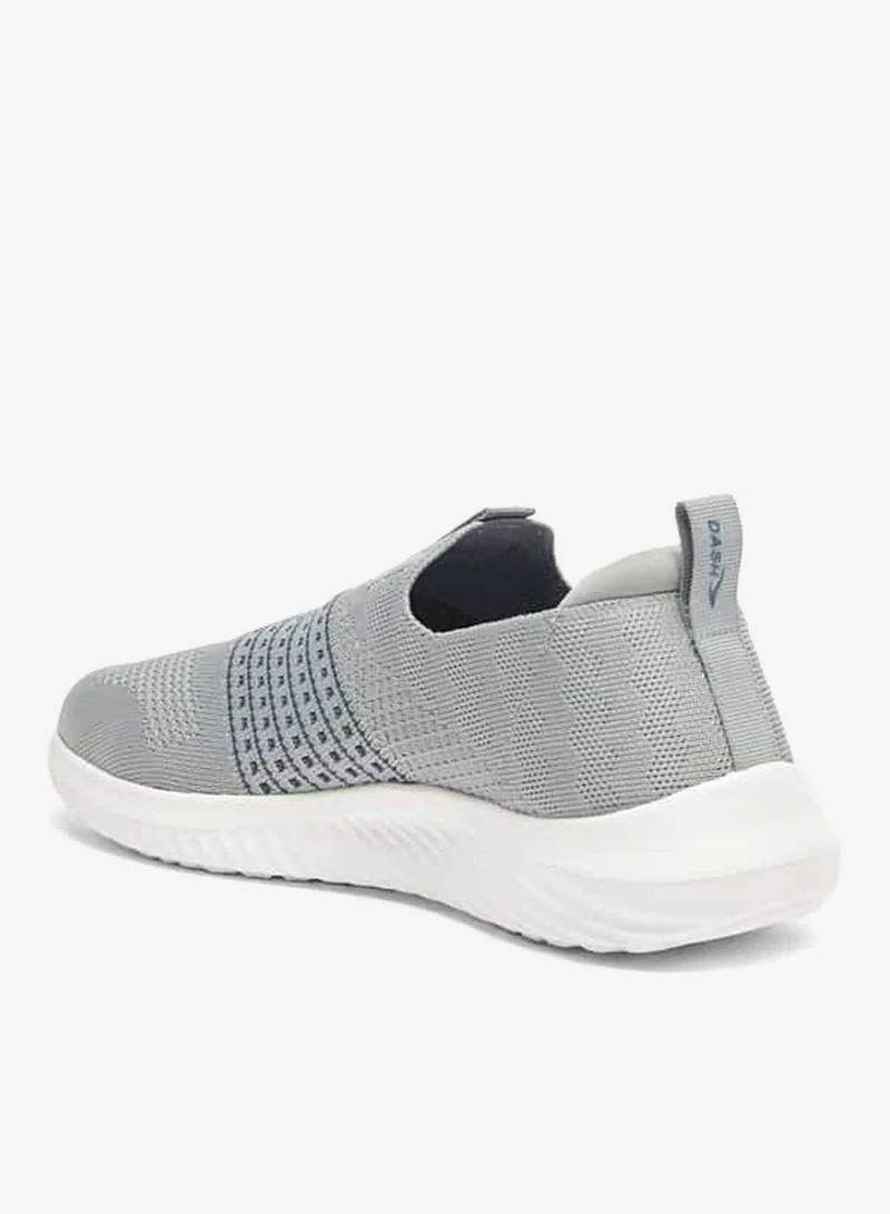 Dash Men Textured Slip-On Shoes
