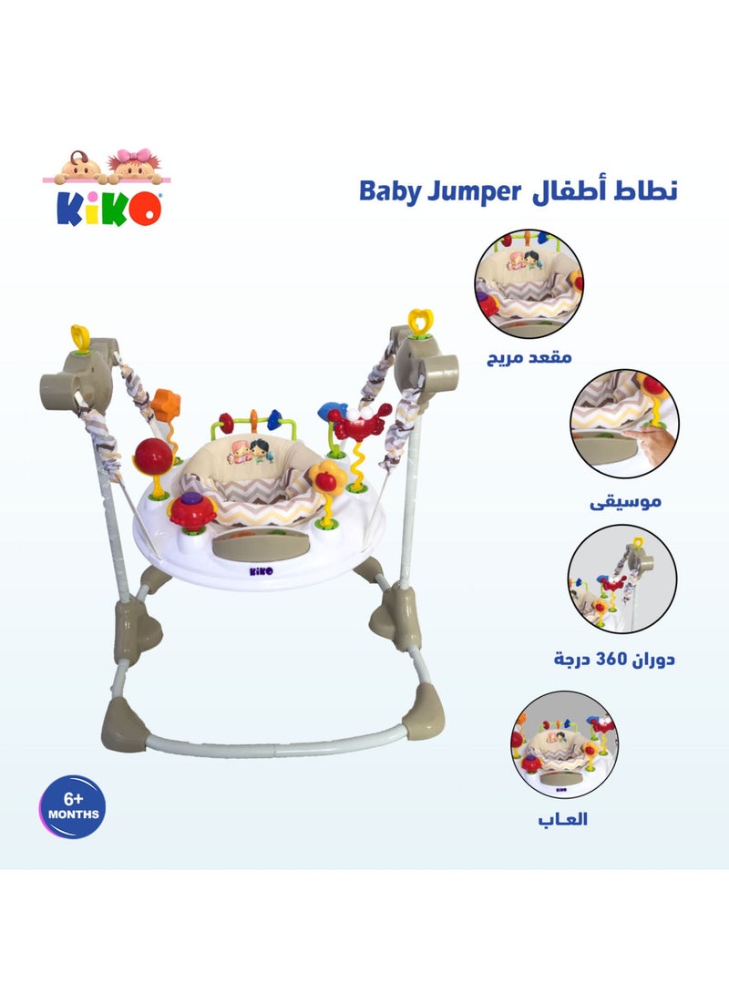 Kiko Baby Jumper With Toys - Image 2