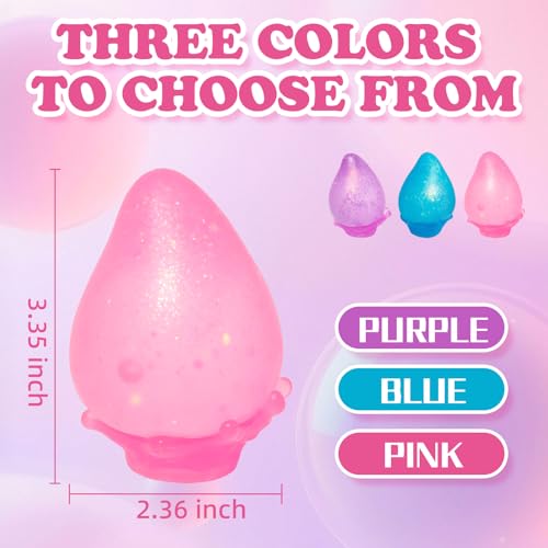JIACAI Squishy Drop Stress Balls for Adults Kids Drop Malt Sugar BallsFidget Toys for Kids with Autism Fidgets for Classroom Prize Toys 3pcs - Image 5