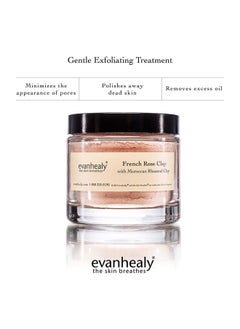 Evanhealy French Rose Clay Face Mask Exfoliating For Sensitive Skin Face Mask Pore Minimizer Pink Clay Mask Cleansing Rhassoul Clay - pzsku/ZD934A8FB390D5D12E2F3Z/45/_/1719226738/8eb1958d-e0cd-4f66-ae62-e9ec55077a66