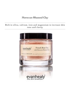 Evanhealy French Rose Clay Face Mask Exfoliating For Sensitive Skin Face Mask Pore Minimizer Pink Clay Mask Cleansing Rhassoul Clay - pzsku/ZD934A8FB390D5D12E2F3Z/45/_/1719226738/90d4a634-8c06-4297-8a16-c17f9ae3f041