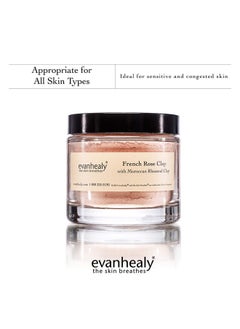 Evanhealy French Rose Clay Face Mask Exfoliating For Sensitive Skin Face Mask Pore Minimizer Pink Clay Mask Cleansing Rhassoul Clay - pzsku/ZD934A8FB390D5D12E2F3Z/45/_/1719226740/4c79df4d-c839-4216-bdb9-6b3e2db3b494