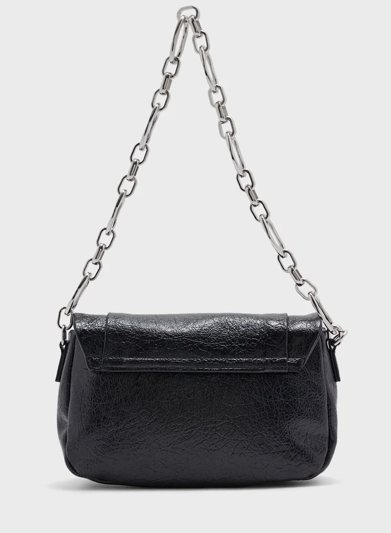 TOPSHOP Chain Detailed Crossbody