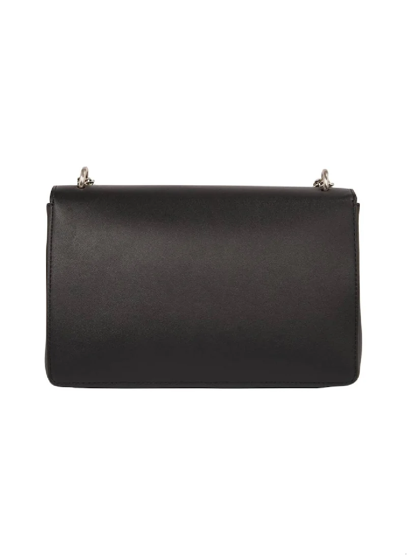 Calvin Klein Jeans Women's Convertible Shoulder Bag, Black - faux leather