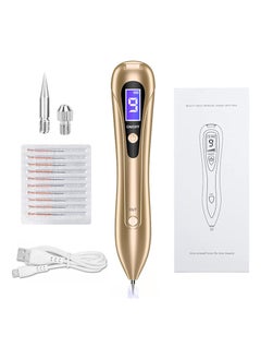 ASIV Laser Mole Removal Pen, Portable Skin Tag Removal Pen with 9 Intensity Levels, 10 Replaceable Fine Needles for Face, Body Warts, Freckles, Mole Spot Treatment and Age Spots  - Image 1