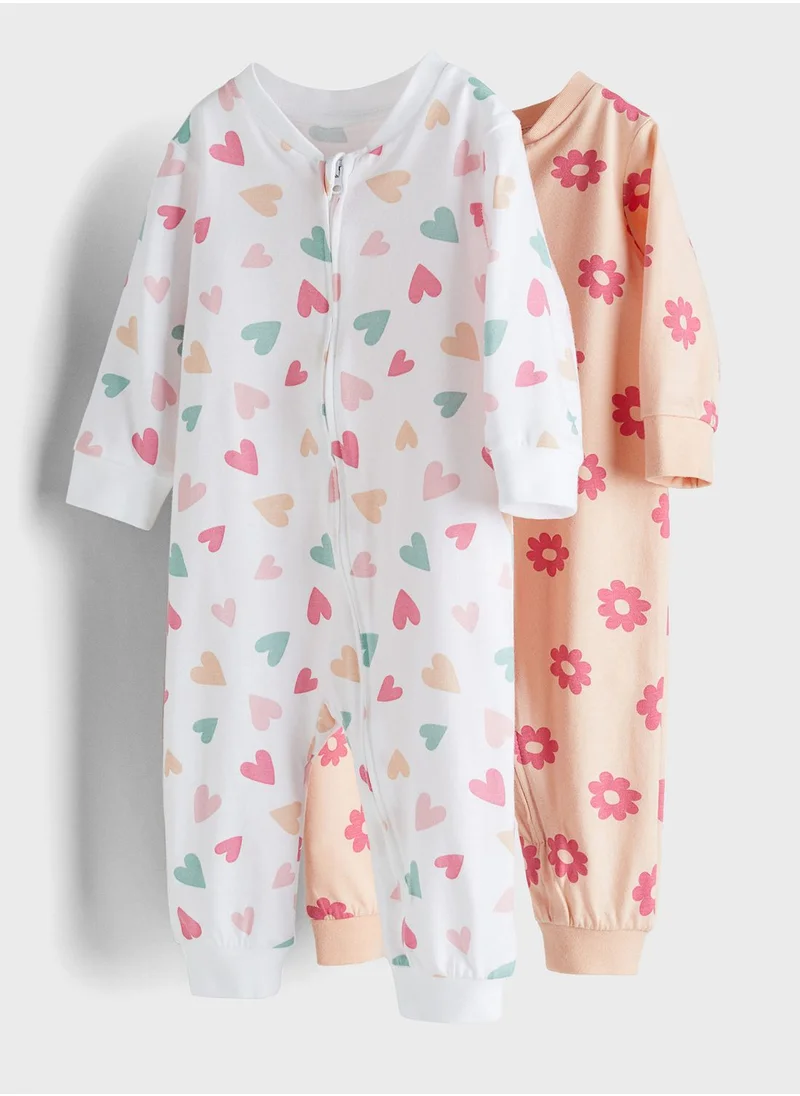 H&M Kids 2 Pack Printed Bodysuit