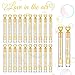 Mhtdet 120 Pcs Mini Wedding Bubble Wands HeartShaped Bubble Wands Bulk Wedding Favors for Guests SendOff Party Supplies for Valentines Day Anniversaries Celebrations and Graduations - Image 2