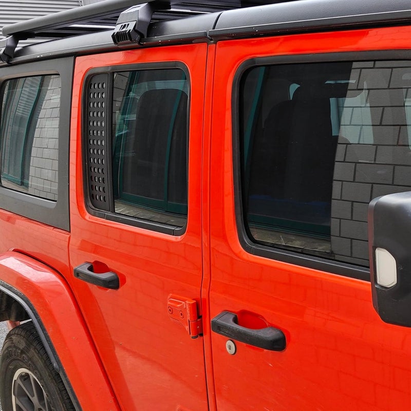 Phamyor Rear Door Window Glass Decals for Jeep Wrangler - Image 5
