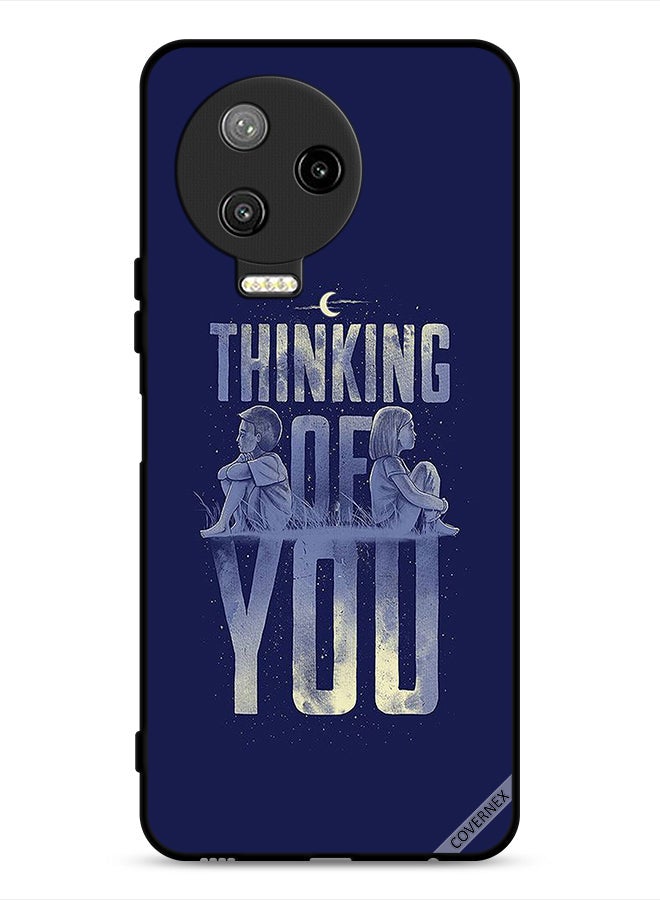 Covernex Infinix Note 12 Pro 4G Protective Case Cover Thinking Of You - Image 1