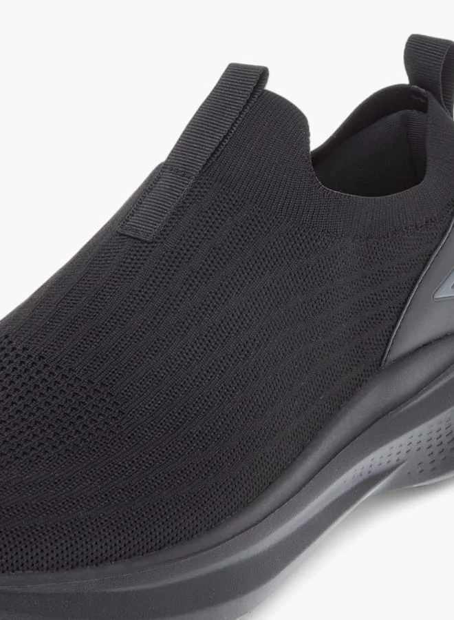 Dash Mens Textured Slip-On Sports Shoes
