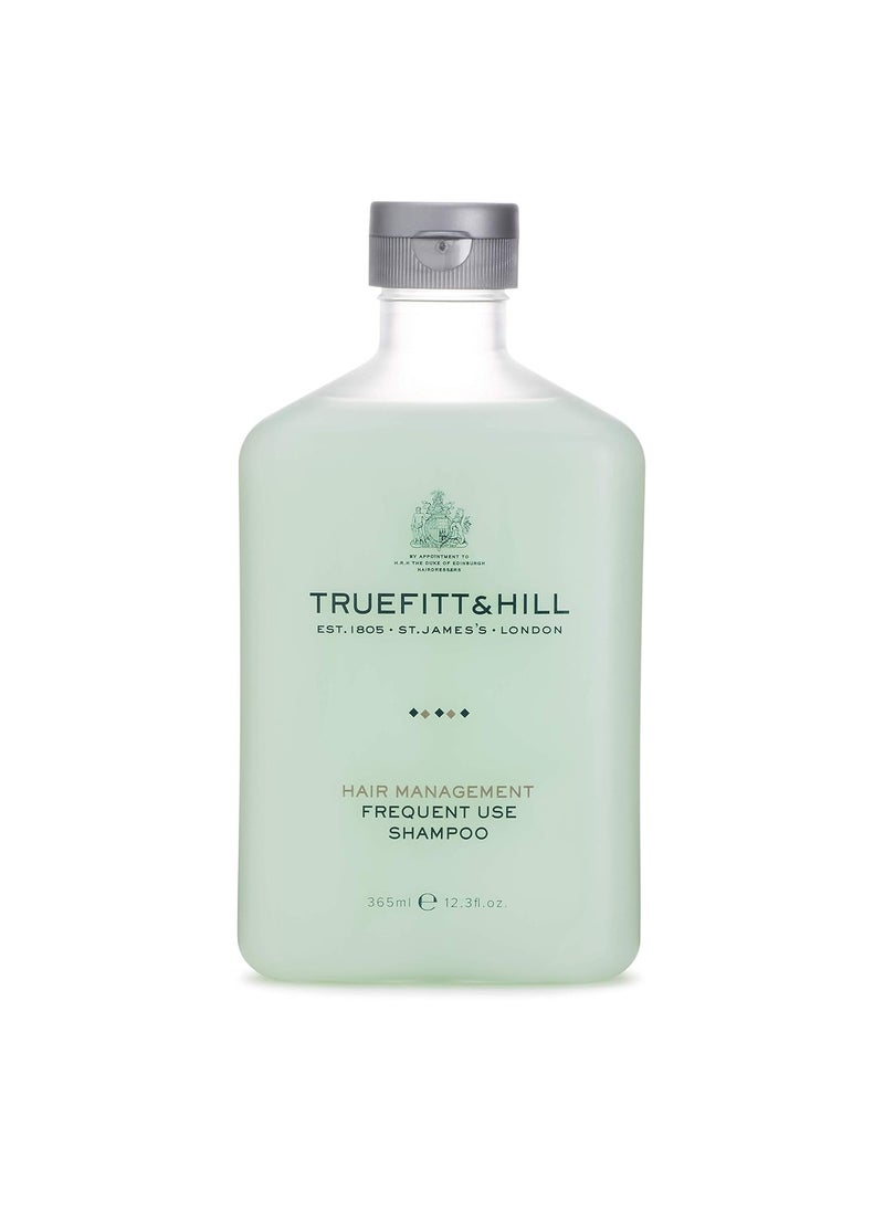 Truefitt & Hill - Truefitt & Hill Hair Management - Frequent Use Shampoo - Moisturizing and Volumizing Ingredients that are Suitable for Everyday Use, Ideal for Normal or Oily Hair Types - 12.3 oz. - Image 1