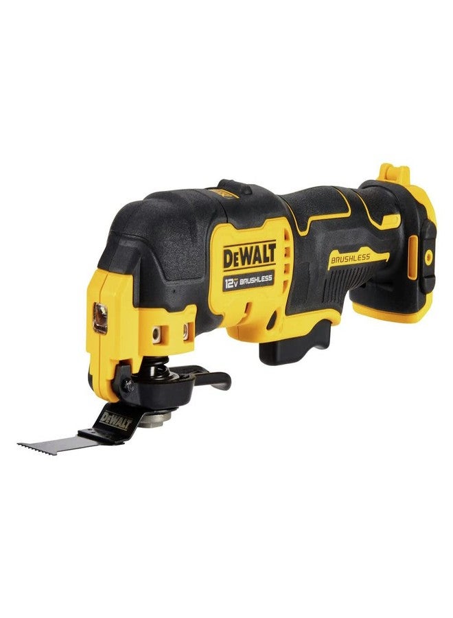 ديوالت أداة اهتزازية لاسلكية DEWALT XTREME 12V MAX بدون فرشاة مع شفرات ومحول، للاستخدام العادي فقط (DCS353B) - Image 1