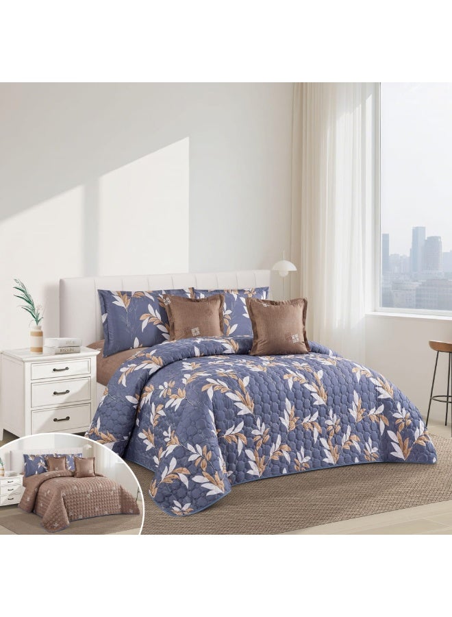 مون مفرش سرير نفرين مضغوط صيفي بتصميم جذاب من المايكروفايبر مقاس 230*250 سم - Image 1