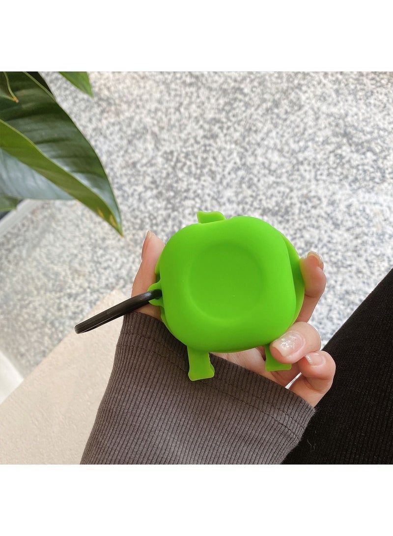 Case Compatible with Samsung Galaxy Buds 2 Case (2021) Galaxy Buds Pro Case (2021) Galaxy Buds Live Buds 2 Pro Cartoon Silicone Full Protective Cute Covers for Girls Women Green Tomatoes - Image 4