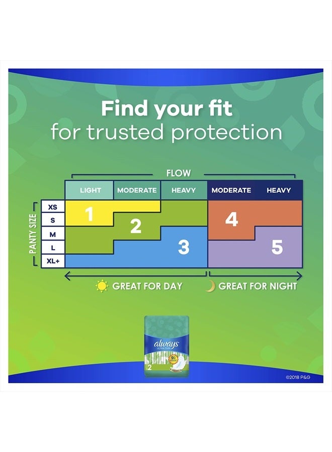 Always فوط رفيعة جداً طويلة/سوبر بأجنحة بدون رائحة، بيضاء، 16 قطعة - Image 4