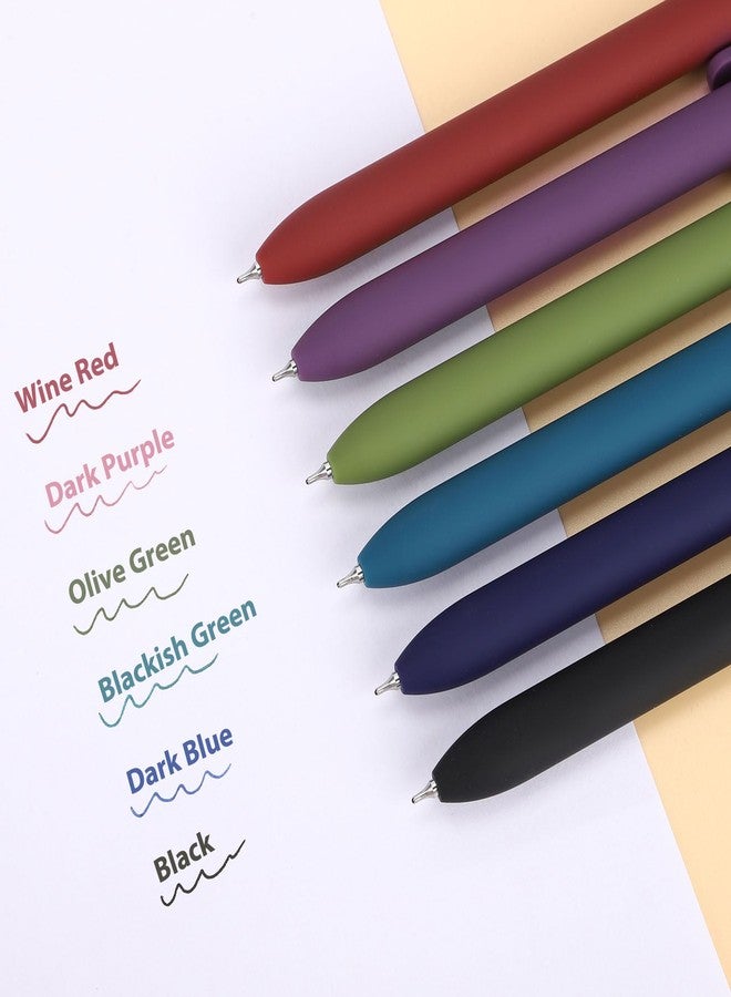 FIOVER Colored Pens, 12 Pack Colorful Gel Pens, Medium Point 0.7mm, Smooth Writing Pens Multicolor for Journaling, Drawing, Doodling, and Note Taking(12PCS Aesthetic+Vintage) - Image 3