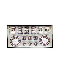 ALJAWAHER set cups & soccer for tea & coffee 