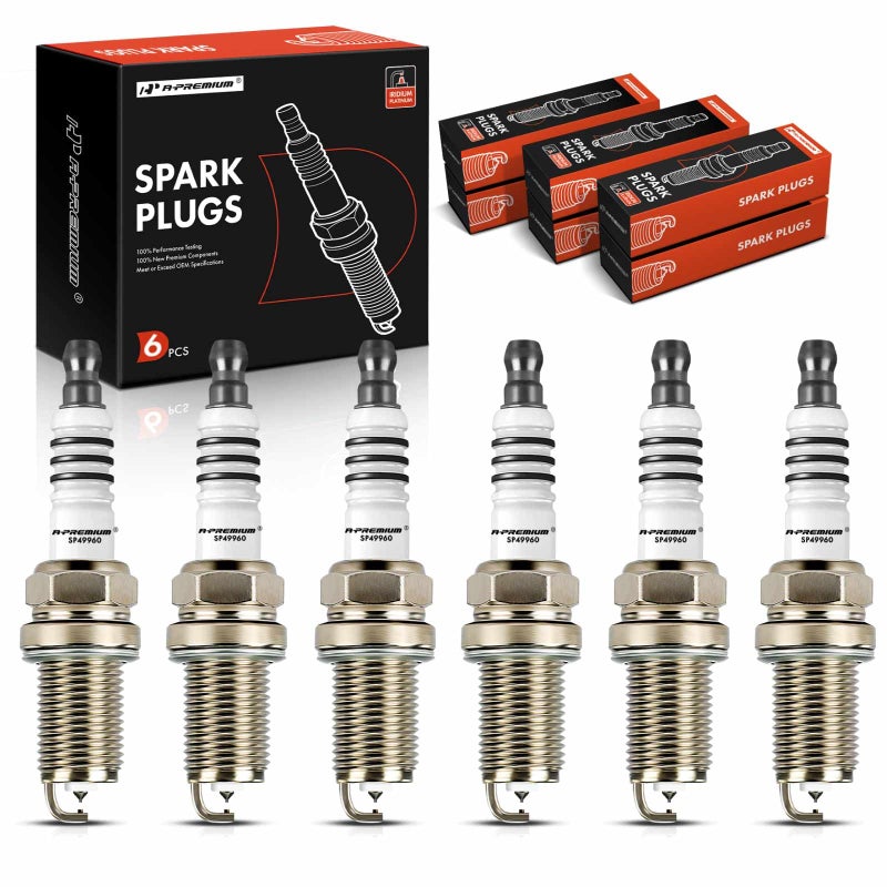APremium Iridium Platinum Spark Plugs Compatible with Lexus GS300 19941997 SC300 1992199219941998 Toyota Supra 19931997 30L Pack of 6