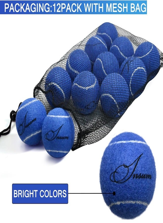 Insum 12-Pack Advanced Training Tennis Balls for Beginner Practice, Pet Dog Tennis Balls with Mesh Bag for Easy Carry - Image 4