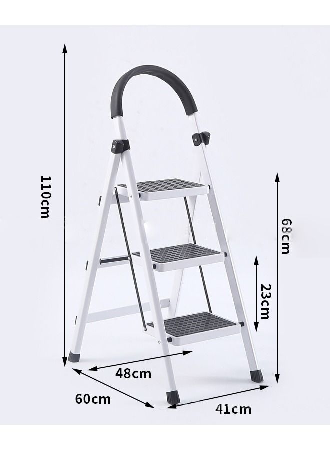 NKX 3 Step Portable Folding  Ladder - Image 2
