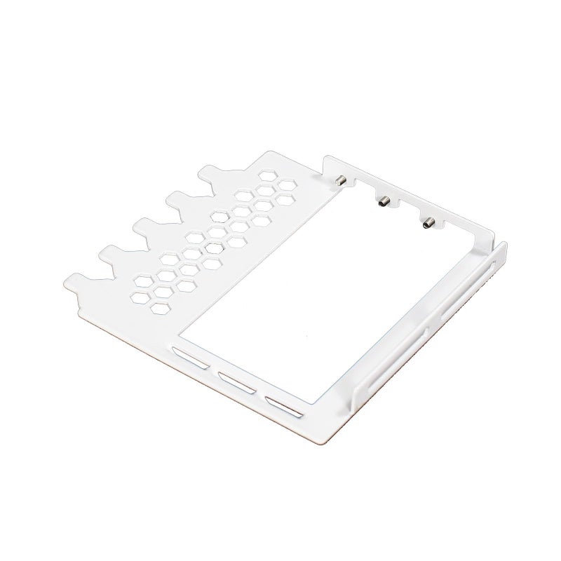 SXJ I Vertical GPU Holder Metal Angle Converter Bracket Rack For Desktop PC Case Internal Angle Conversion Stand White - Image 4