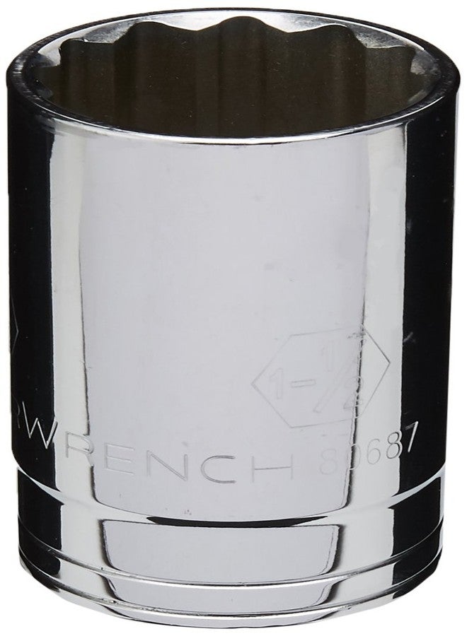 GEARWRENCH 1/2" Drive Deep SAE Socket 1-1/2", 12 Point - 80687