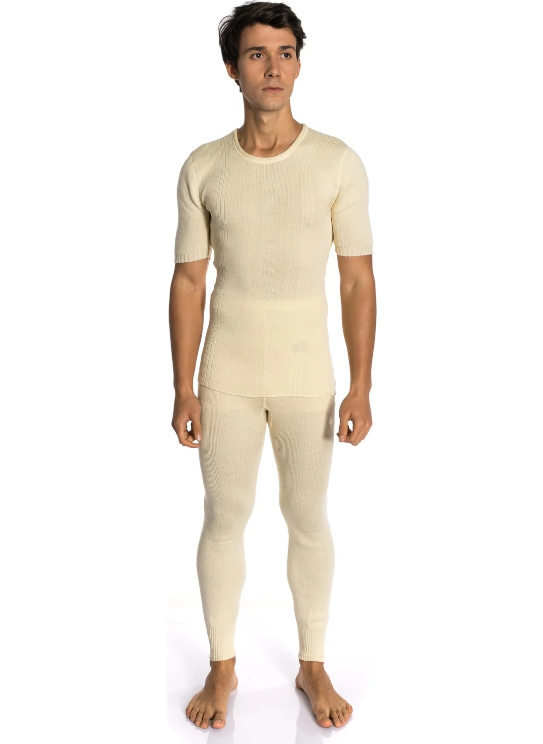 Dertex Knitted Short Sleeve Undershirt