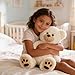 LotFancy Teddy Bear Stuffed Animals 20 inch Cute Bear Plush Toy with Footprints Plushies Gift for Kids Baby Toddlers on Baby Shower Birthday Christmas Easter Decorations Beige - Image 4