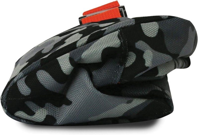 Pac-Kit Freezable Snack Box, Charcoal Camo, Built with ECOFREEZE Technology, Collapsible, Reusable, Zip Closure with Buckle Handle, Great for All Ages and Fresh Snacks on the go - Image 4