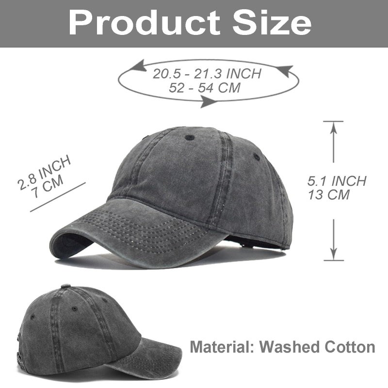 Beieverluck 4 Pieces Toddler Baseball Hats Kid Baseball Cap Washed Cotton Adjustable Toddler Cap for Boys Girls (Color 6) - Image 2