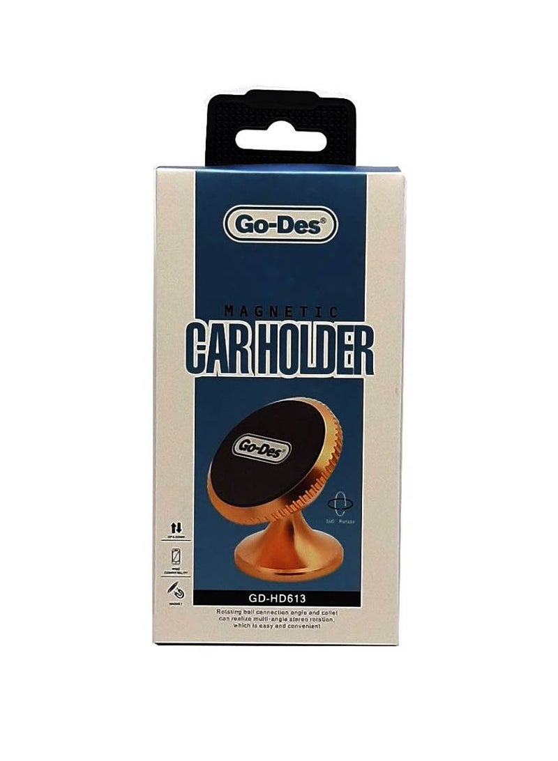Go-Des GD-HD613 Magnetic Car Phone Holder with 360 Degree Rotation and Widely Compatibility - Image 1
