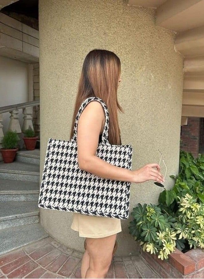 JAISOM Women's Tote Handbag | Stylish Shoulder Bag for Office, College, Casual & Party Use,Spacious & Lightweight (Makhi handbag 4_BZ) - Image 5