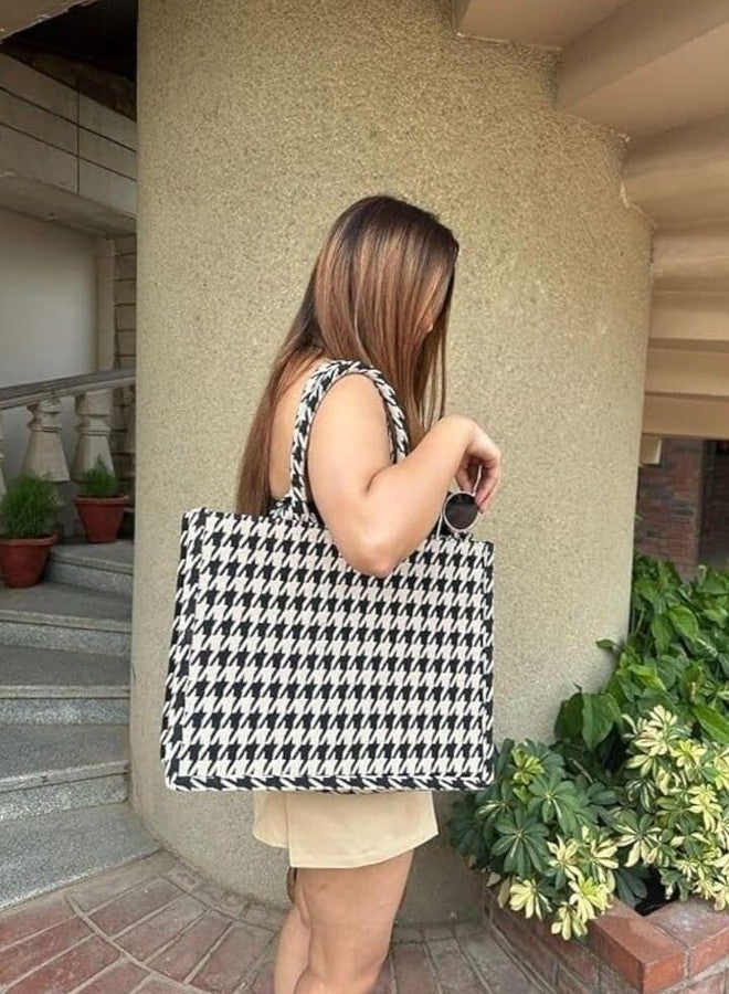 JAISOM Women's Tote Handbag | Stylish Shoulder Bag for Office, College, Casual & Party Use,Spacious & Lightweight (Makhi handbag 4_BZ) - Image 2