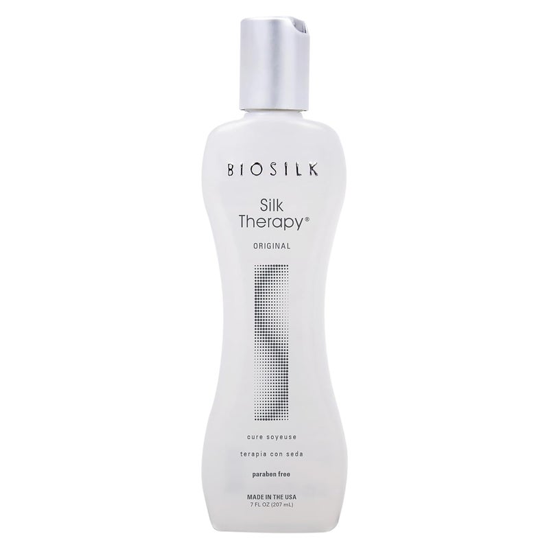 BioSilk Silk Therapy Original Reconstructing Treatment For Adding Shine  Helping Prevent Split Ends Sulfate Paraben  CrueltyFree 7 Oz