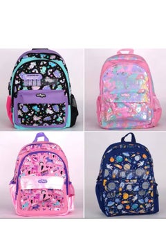 Generic New Cartoon Backpack for Boys and Girls, Perfect for Primary School and Kindergarten. ergonomic design, bright colors, durable for daily use.  - Image 2