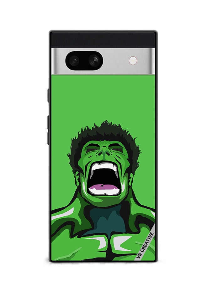 VR CREATIVE Protective Case Cover For Google Pixel 7a Hulk Design Multicolour - Image 1
