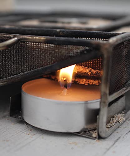 ProQ® Large Cold Smoke Generator with Starter Pack for Food Smoking, Long-lasting Cold Smoker, Maze Smoker for Cold Smoking, Outdoor Smokers for any BBQ or Cabinet (Tealight & Sawdust Included) - Image 5