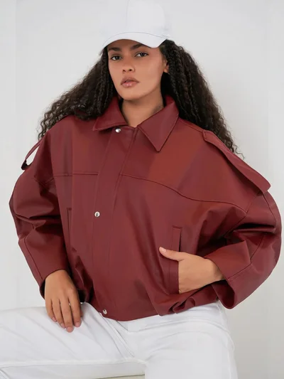 BIG DART BDART Oversized Zip-Up Jacket