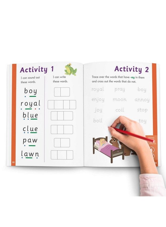 Junior Learning Phase 5 Vowel Sounds Workbook, Multi  - Image 3