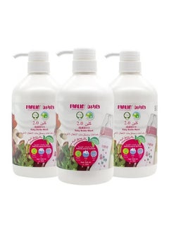 FARLIN Pack Of 3 Baby Bottle Liquid Wash - 3x700ml  - Image 1