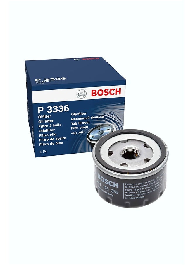 BOSCH OIL FILTER P 3336 / 0 451 103 336 For Renault Meagan 2 Senic + Fluence - Made in Germany - pzsku/ZD9377B709C1837E0F802Z/45/_/1721259608/8d3960dc-aa23-458e-8d62-f0d9ebe18e8c