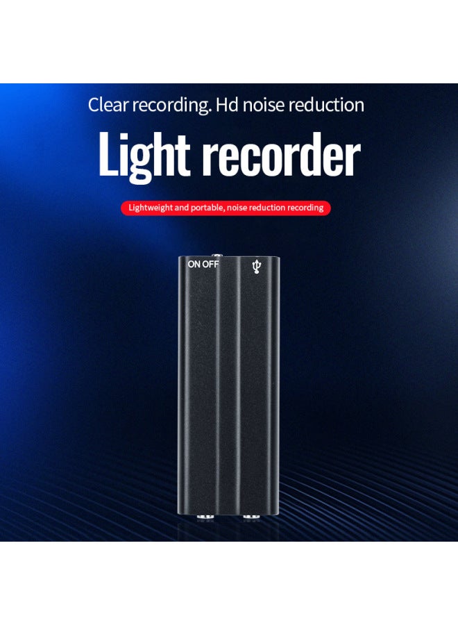 مشبك خلفي منخفض التكلفة Q20 مسجل التعلم للمؤتمرات Mp3ai ذكي احترافي عالي الدقة لتقليل الضوضاء قلم تسجيل نشط بالصوت - اللون: الإنجليزية Q20 محايدة عبر الحدود (مع مشبك خلفي) - السعة: 16 جيجابايت - Image 5