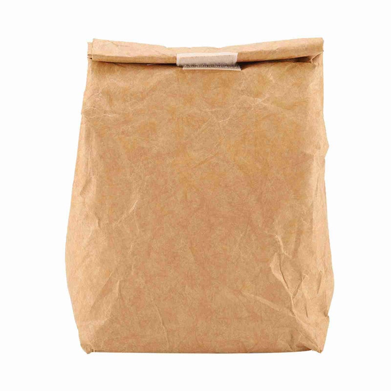TOPINCN Lunch Bag Insulated Lunch Box Storage Kraft Paper for Women Men Outdoor PicnicBrown